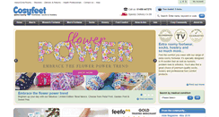 Desktop Screenshot of cosyfeet.com